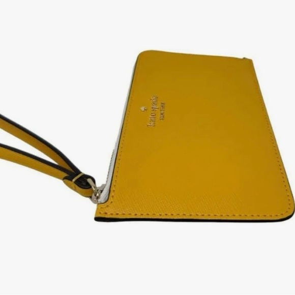 Kate Spade Lucy Bicolor Small L Zip Wristlet - Picture 4 of 4